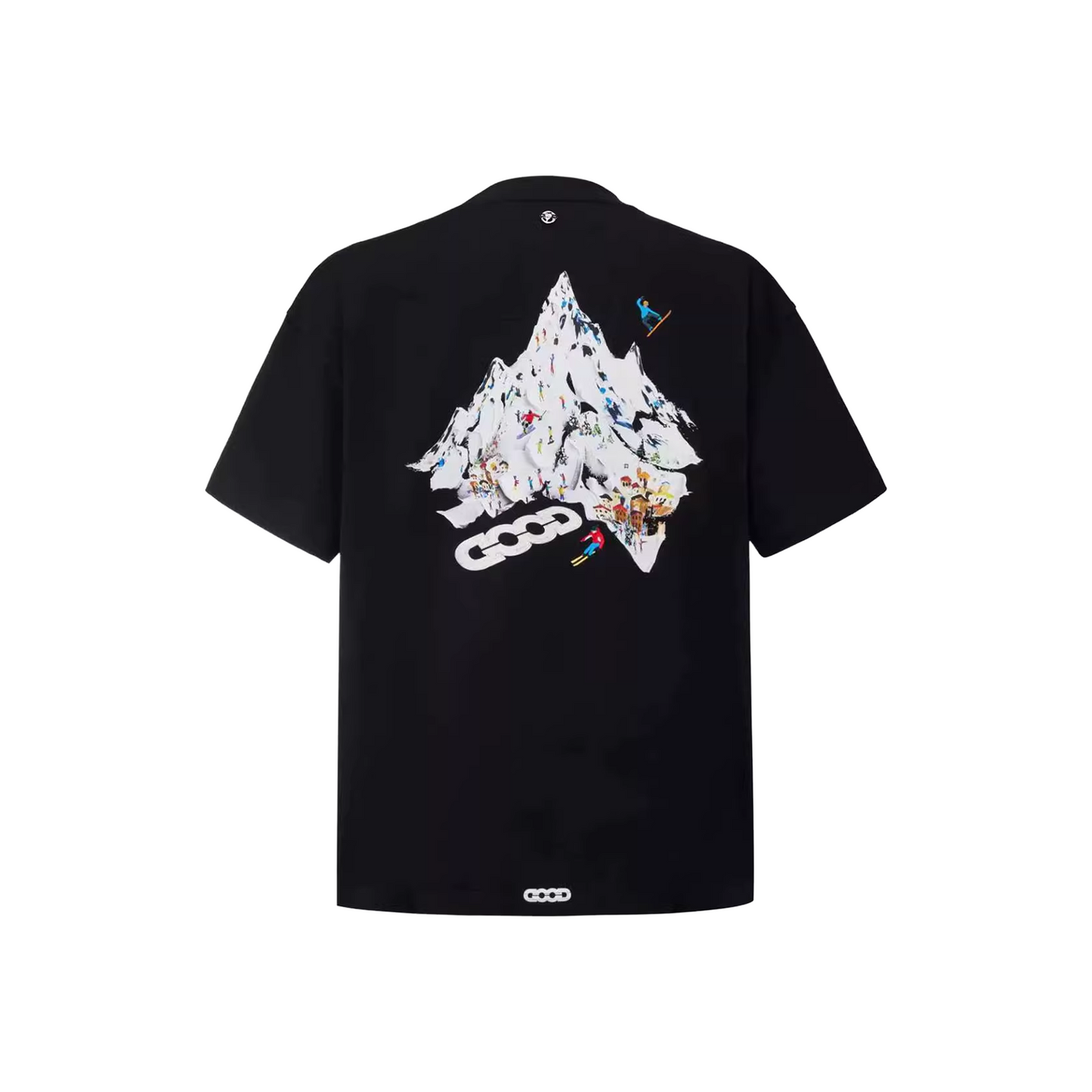 GOODBRAND Fun Ice Cream Pulp Embroidery Tee Black (SS26)