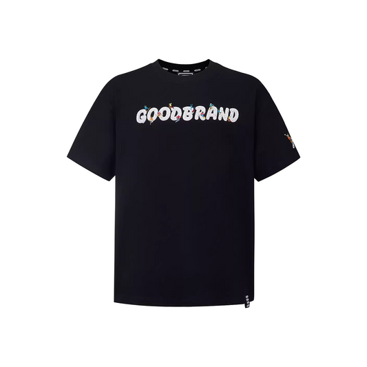 GOODBRAND Fun Ice Cream Pulp Embroidery Tee Black (SS26)