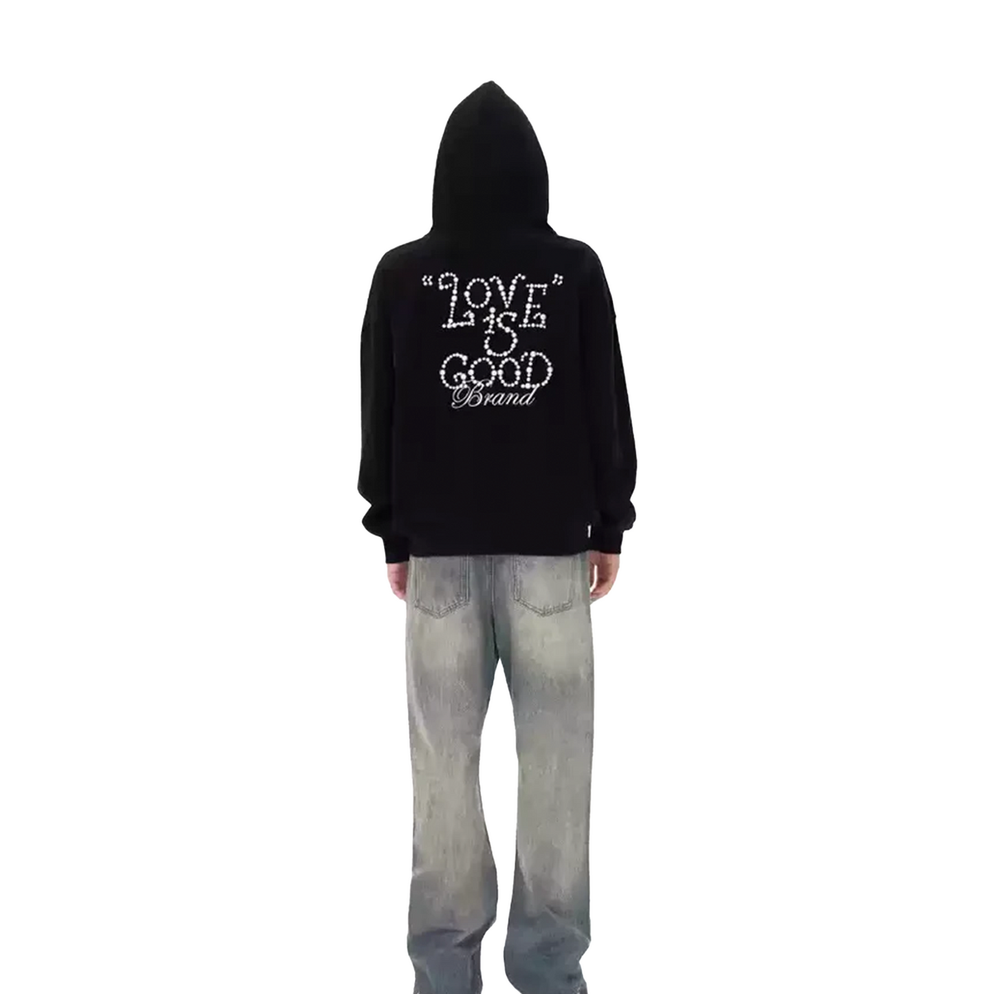 GOODBRAND Love Is Good Hoodie Black (FW24)