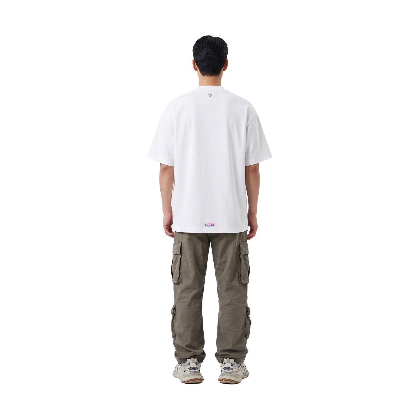GOODBRAND Purple Cloud Colorful S/S Tee White (SS26)