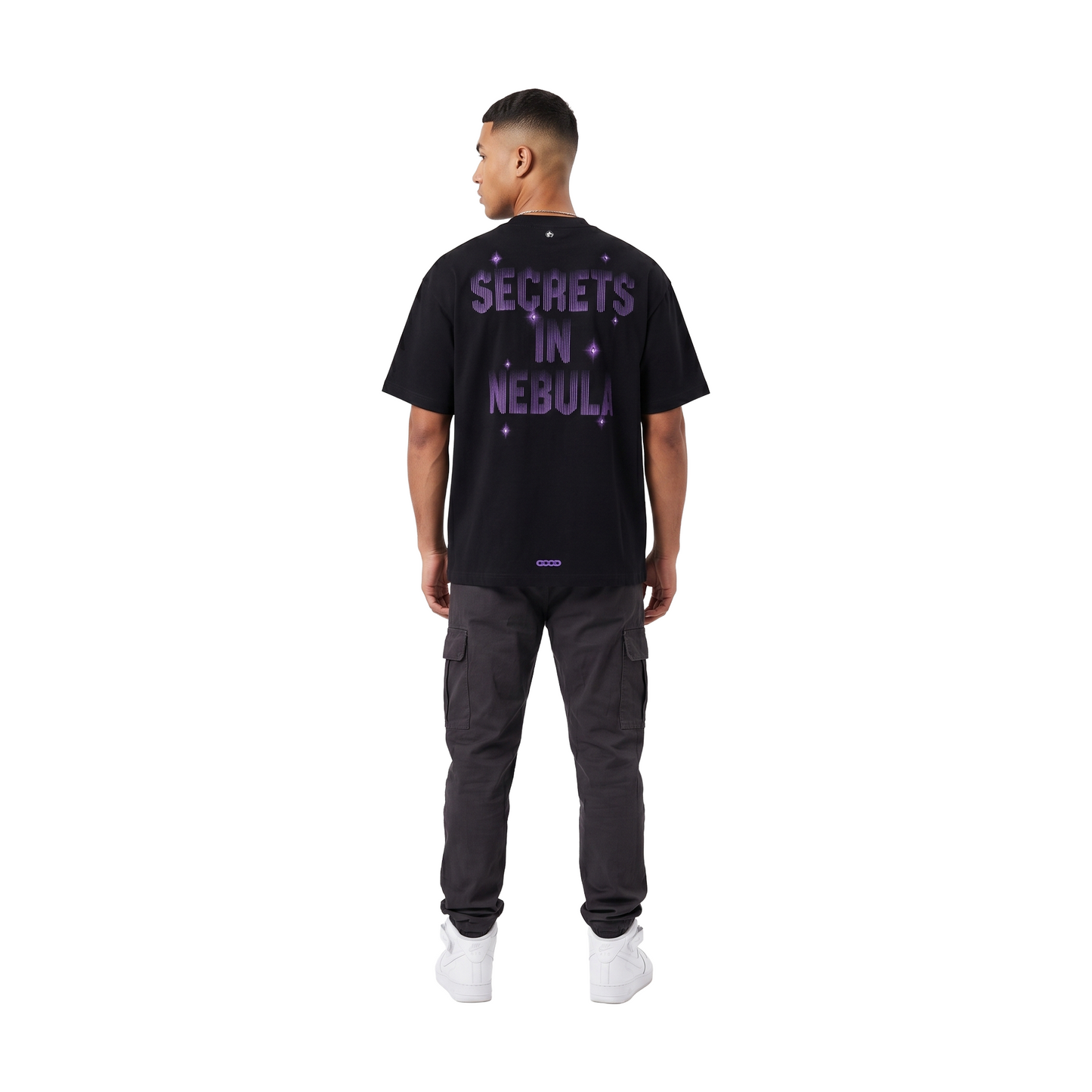 GOODBRAND Purple Meteor Toothpick S/S Tee Black (SS26)