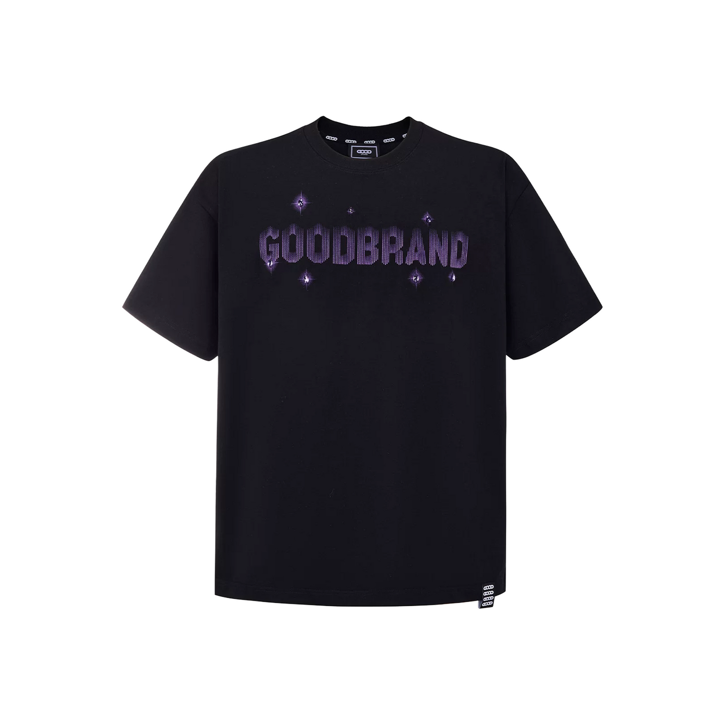 GOODBRAND Purple Meteor Toothpick S/S Tee Black (SS26)