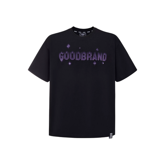 GOODBRAND Purple Meteor Toothpick S/S Tee Black (SS26)