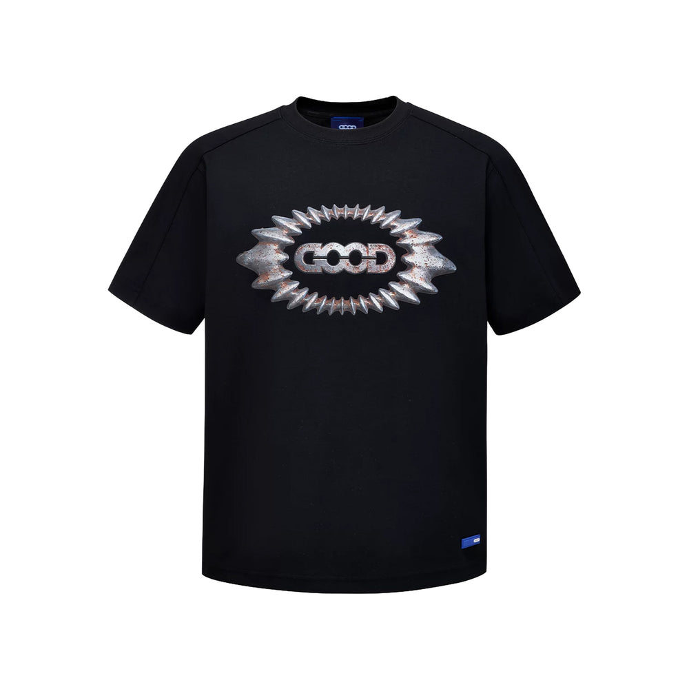 GOODBRAND Quick-Dry Cooling Ice Skin Foamed Tee Black (SS26)