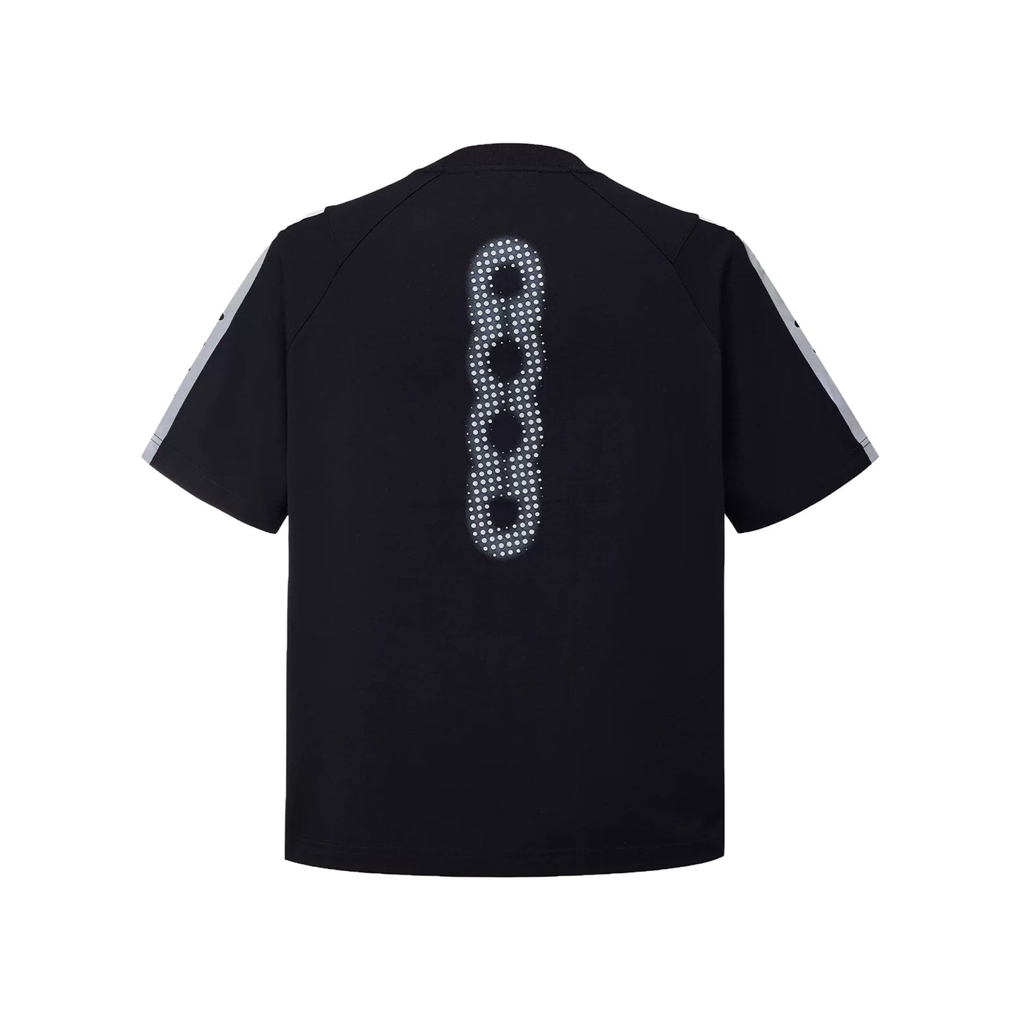 GOODBRAND Sports Quick-Dry Reflective Gradient Tee Black (SS26)