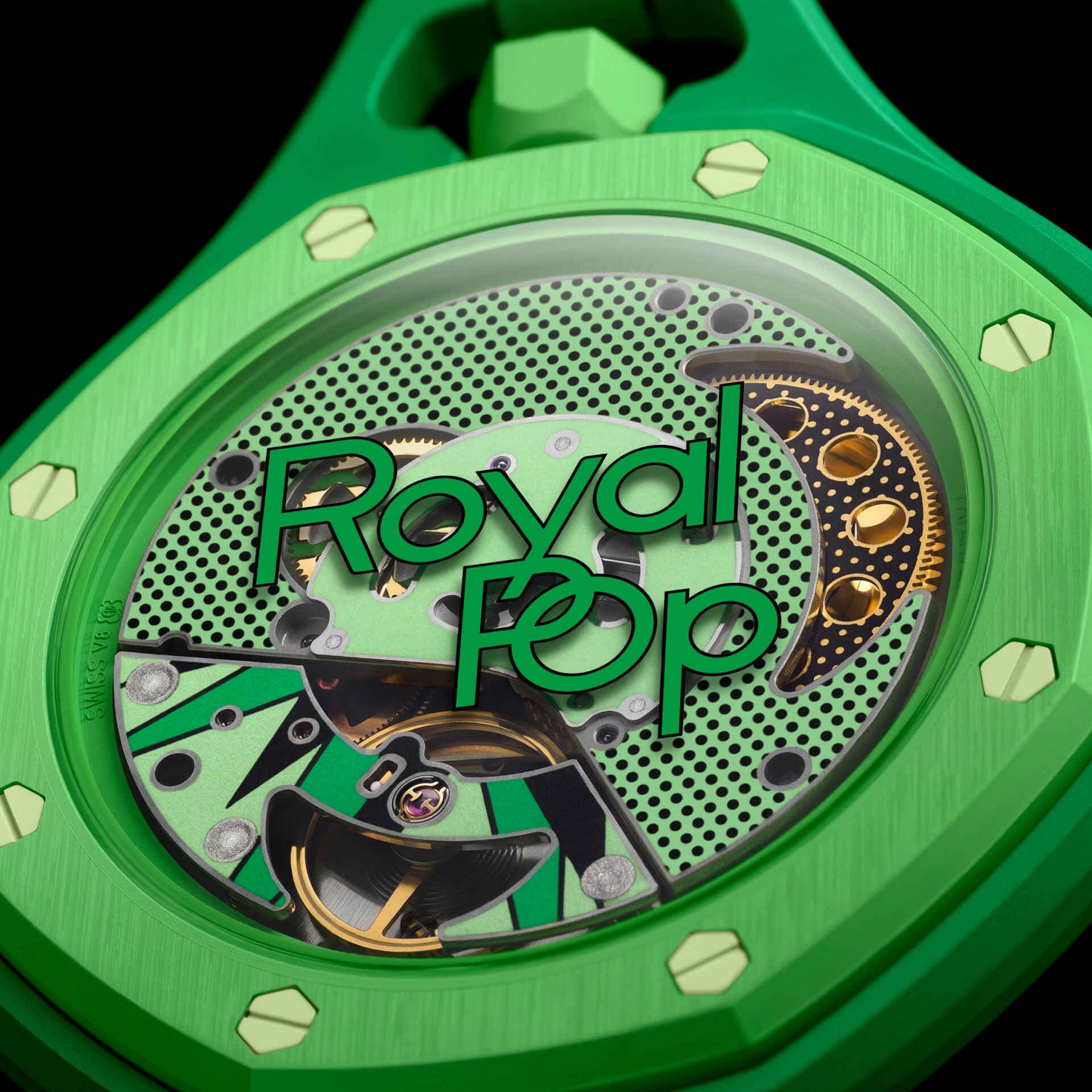 Swatch x Audemars Piguet Bioceramic Royal Pop Green Eight