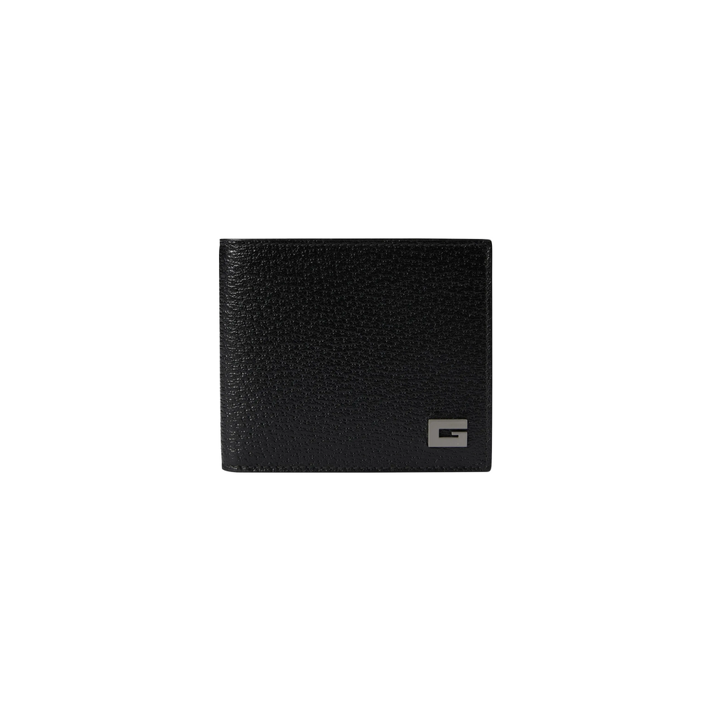 GUCCI G Detail Leather Wallet Black (SS24)