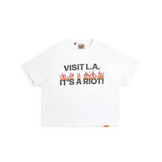 Gallery Dept. L.A. Riot Tee White (SS24)