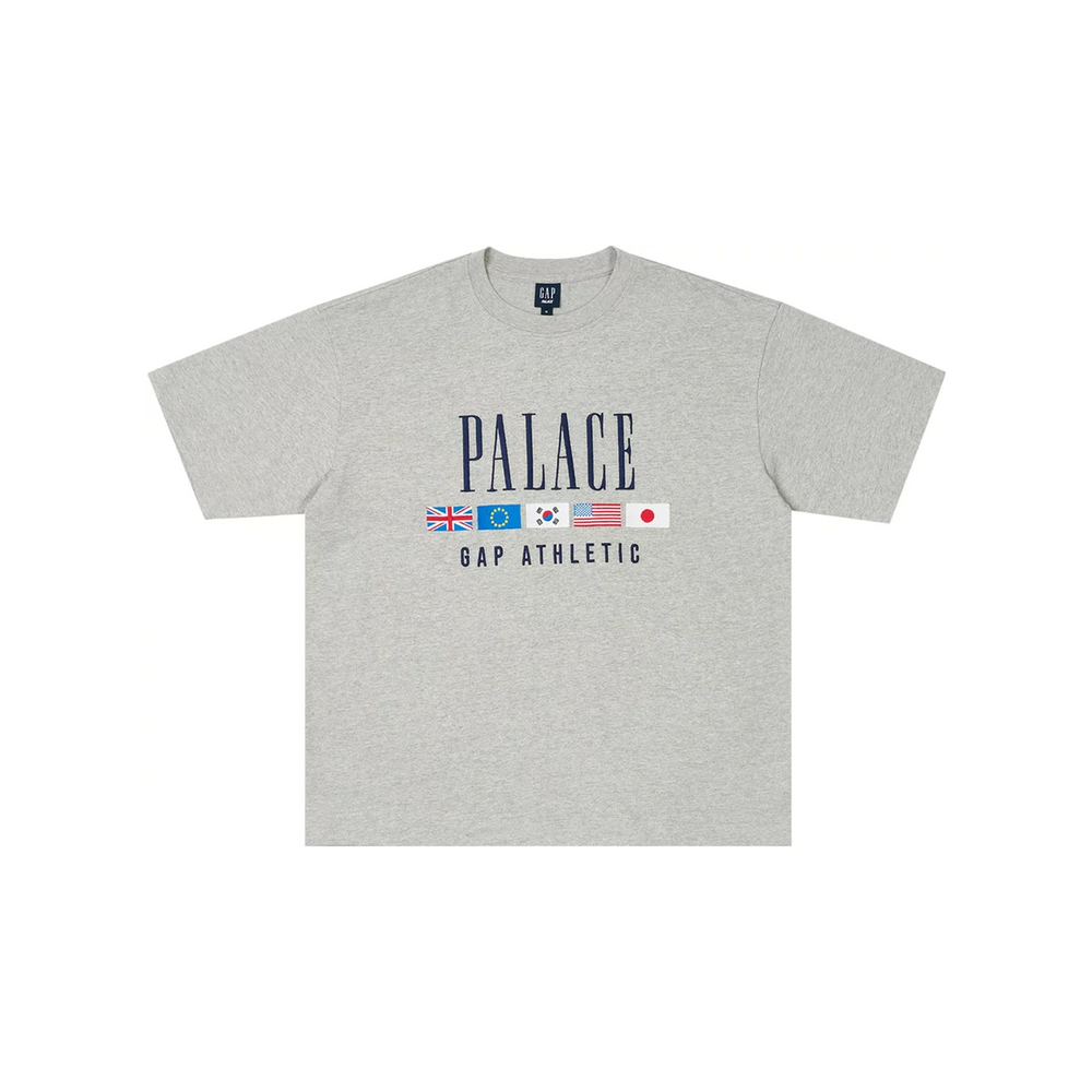 Palace x Gap Heavy Jersey Tee Grey