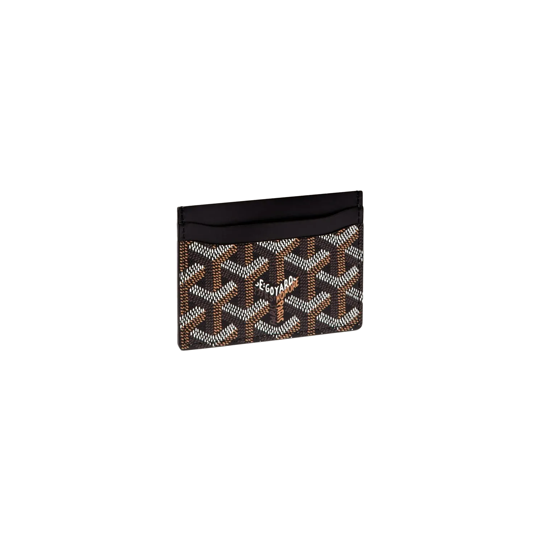 GOYARD Saint-Sulpice Card Wallet Black (SS25)