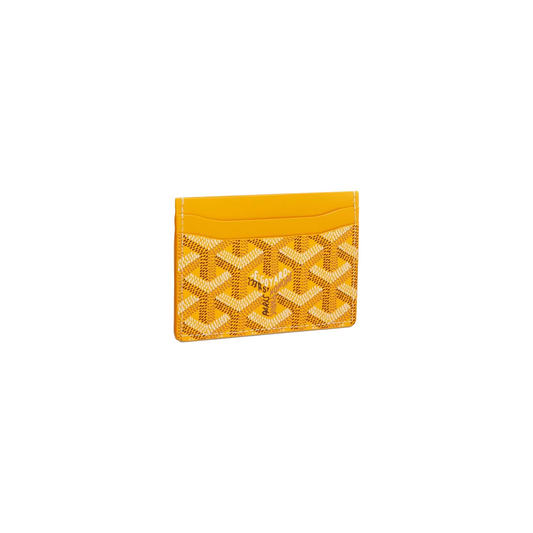 GOYARD Saint-Sulpice Card Wallet Yellow (SS25)