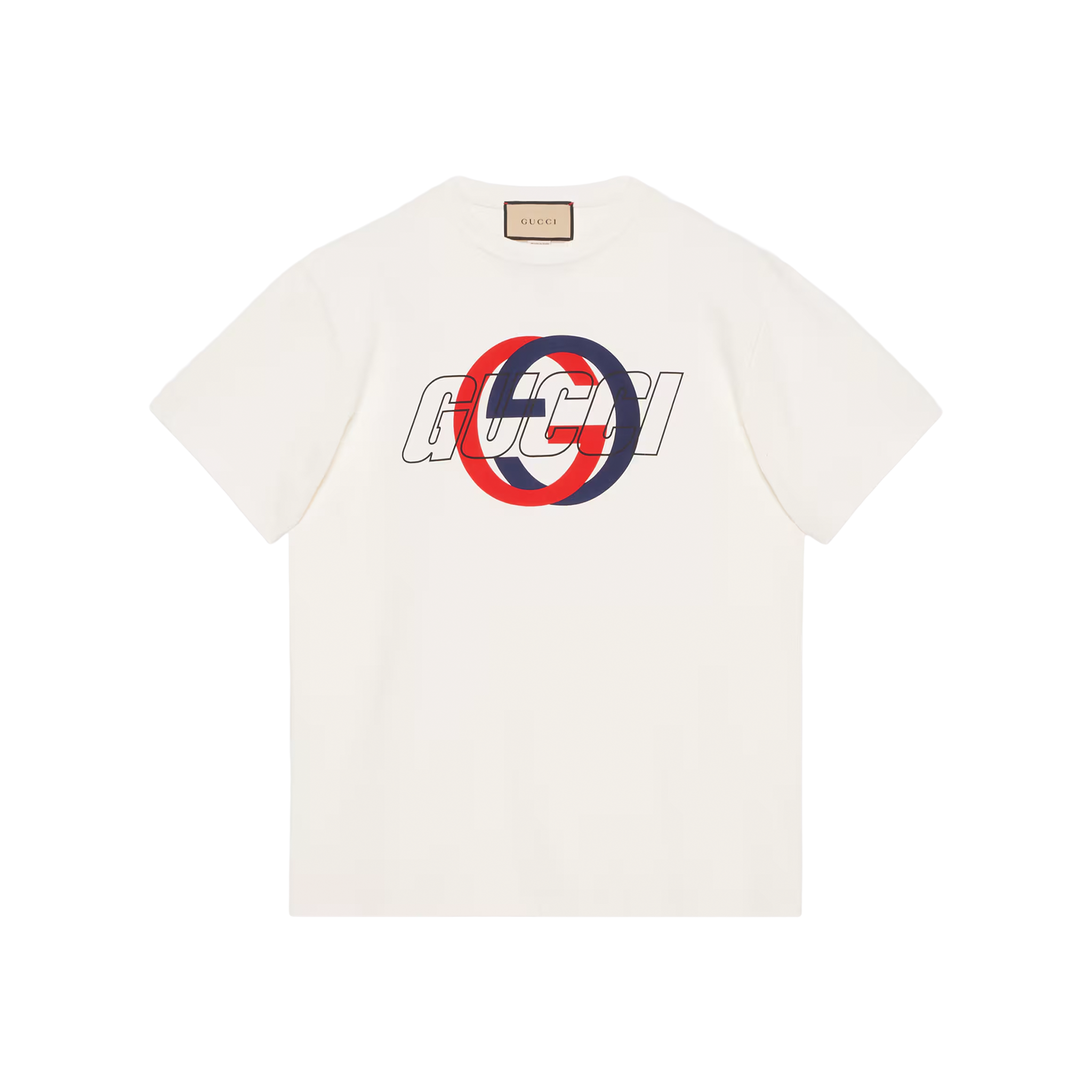 GUCCI Interlocking Graphic Logo Tee Off-White (SS24) – STEALPLUG KL