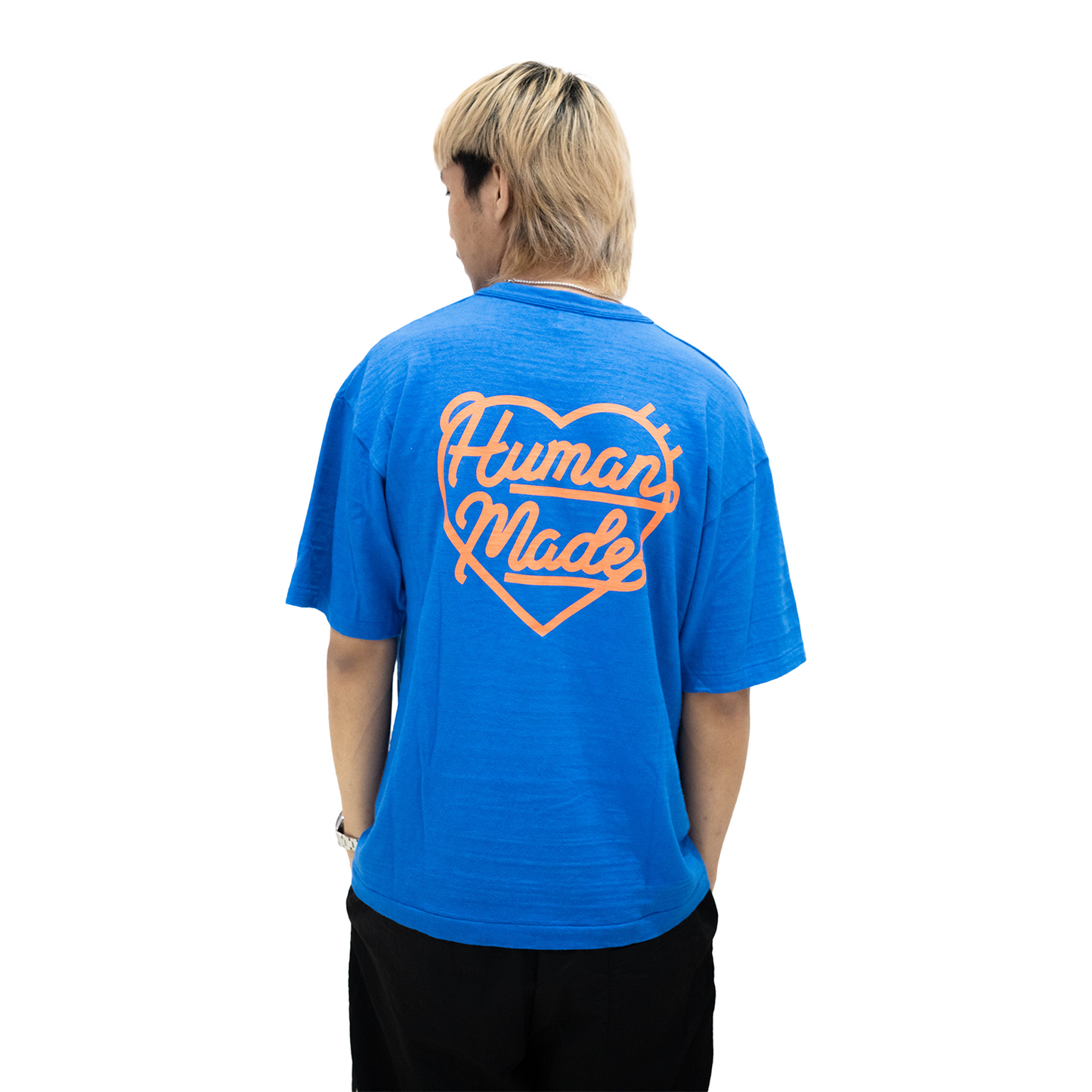 Human Made Coloured Small Heart Tee Blue