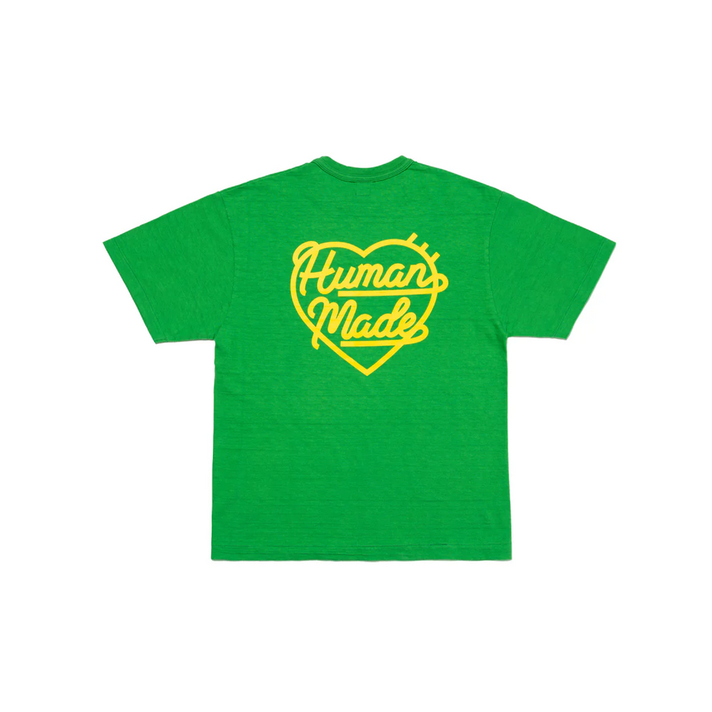 Human Made Coloured Small Heart Tee Green