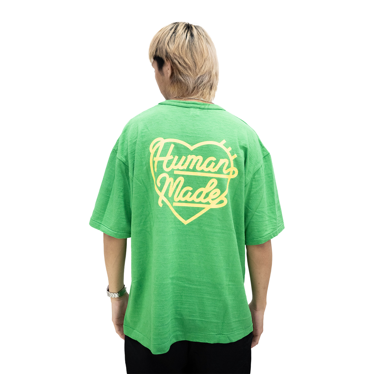 Human Made Coloured Small Heart Tee Green