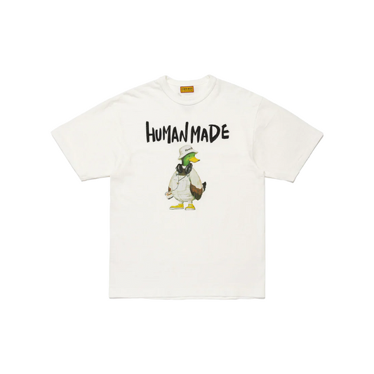Human Made Polo Duck Tee White (SS25)