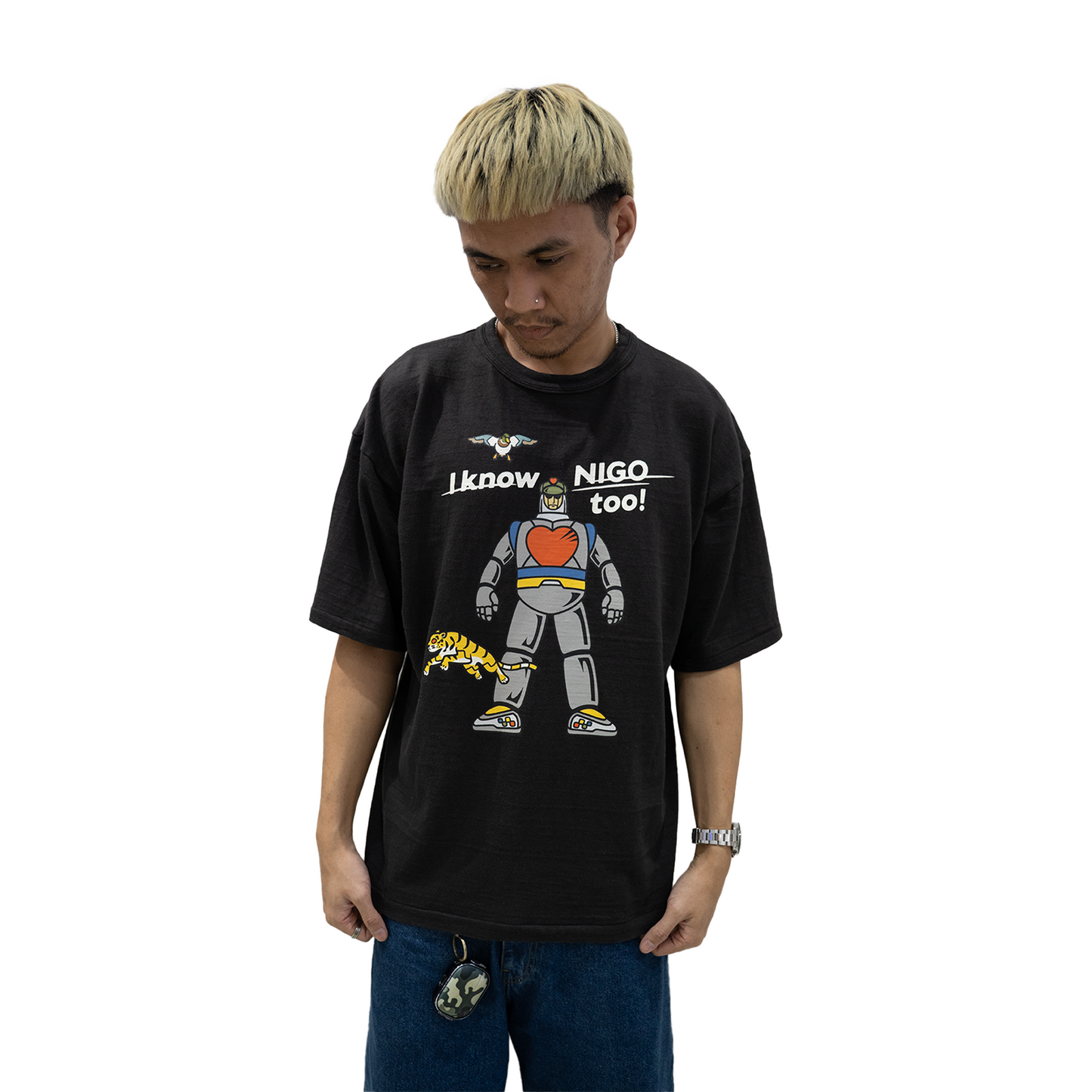 Human Made x I Know Nigo Too Graphic Tee Black (FW24)