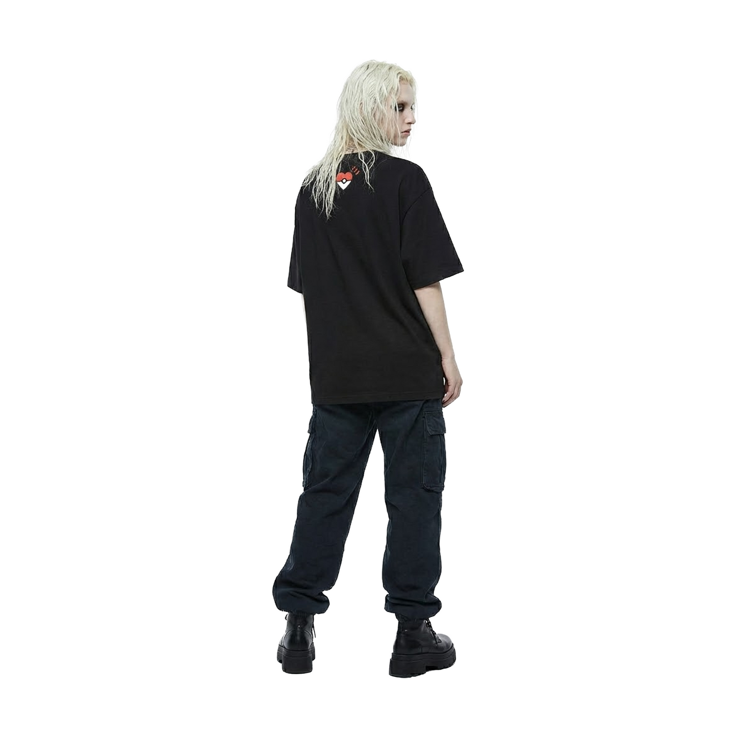 Human Made x Pokémon Made Green Heart Graphic 1928 Exclusive Tee Black (FW25)