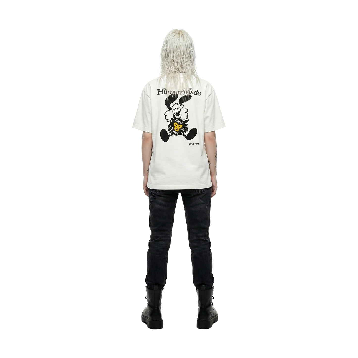 Human Made x Verdy Graphic Tee White (SS25)