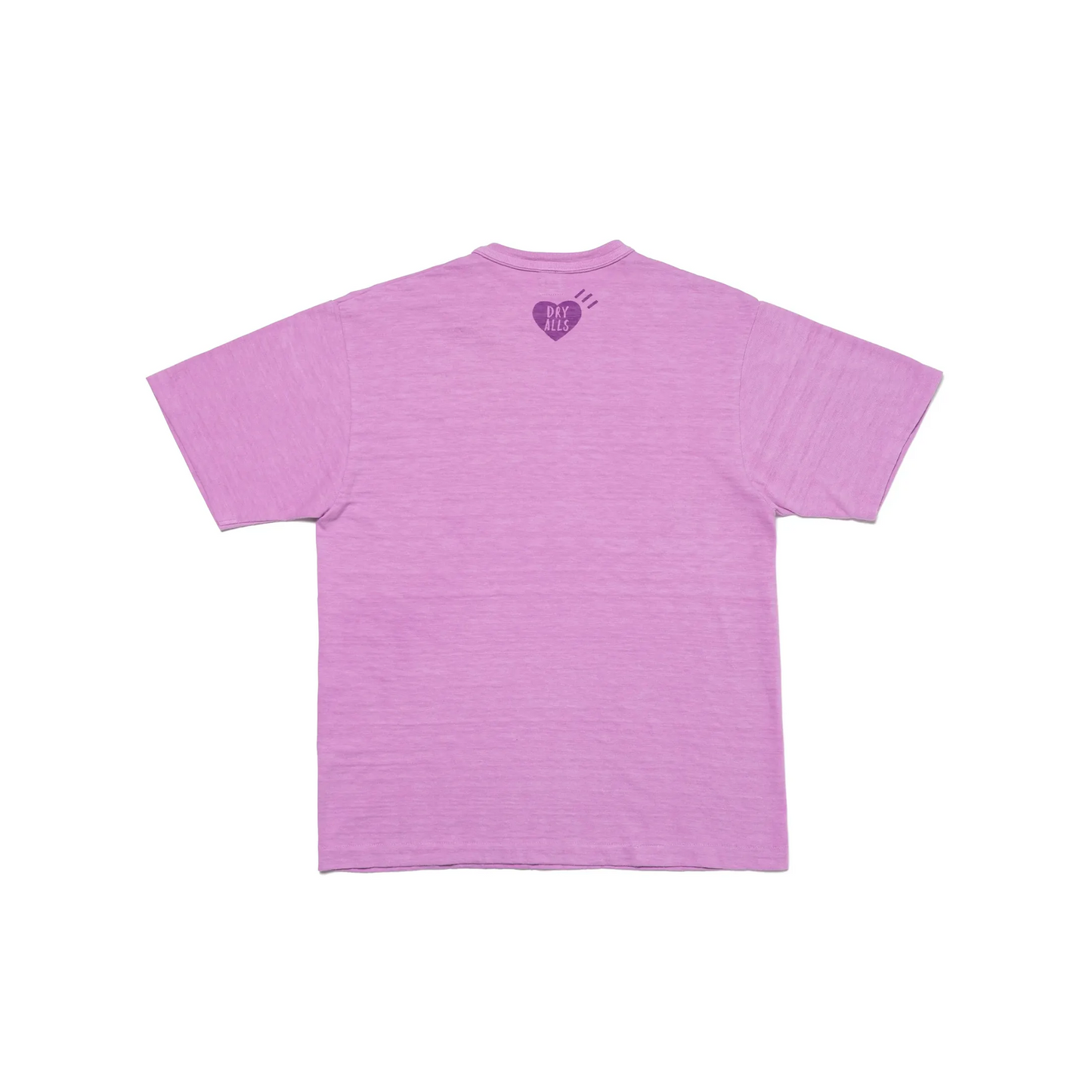 Human Made Garment Dyed Big Heart Tee Purple