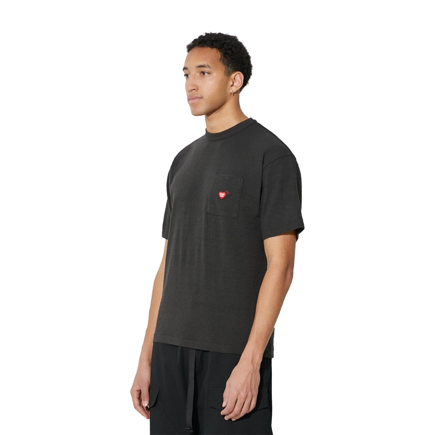 Human Made Heart Badge Tee Black (SS24)