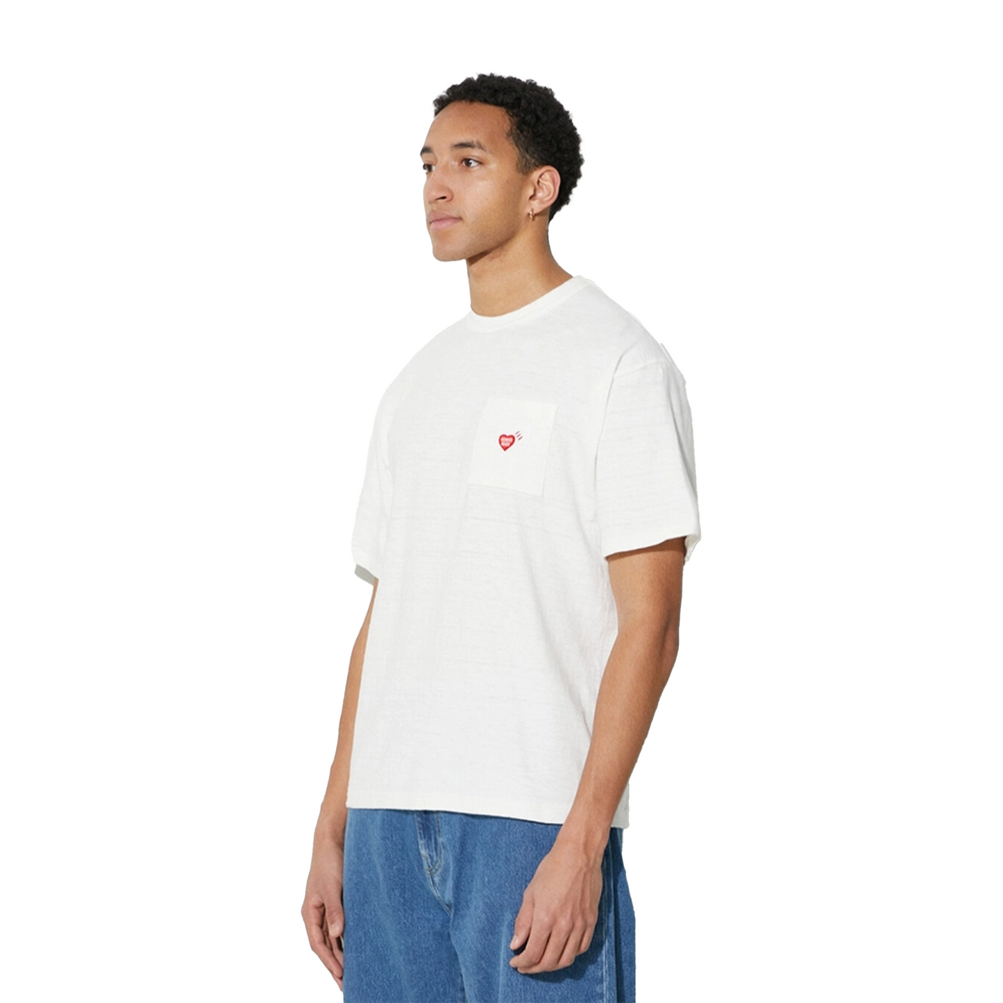 Human Made Heart Badge Tee White (SS24)