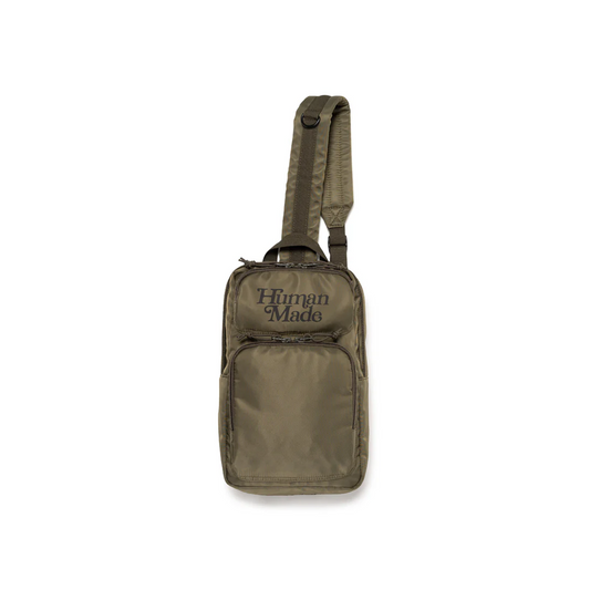 Human Made One Shoulder Bag Olive Drab