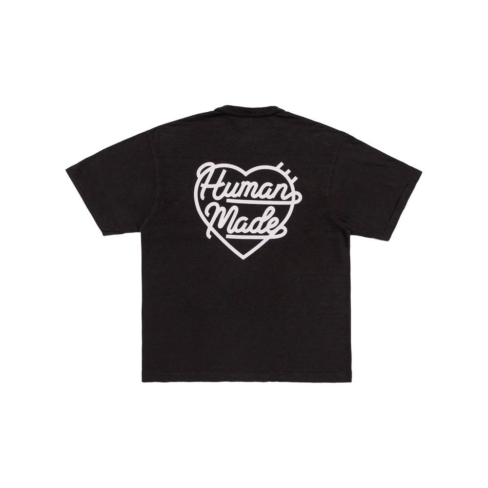 Human Made Pocket Tee Black (SS24)