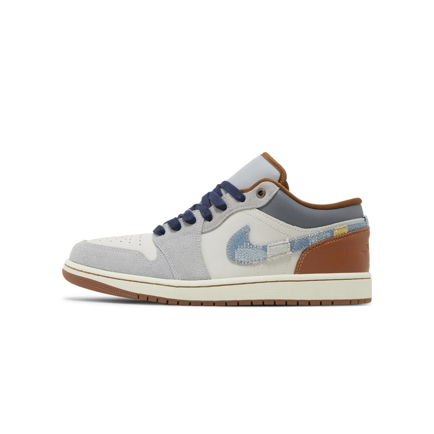 Jordan 1 Low SE Repaired Denim Swoosh
