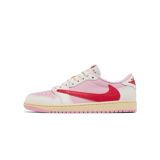 Jordan 1 Retro Low OG SP Travis Scott Sail Tropical Pink