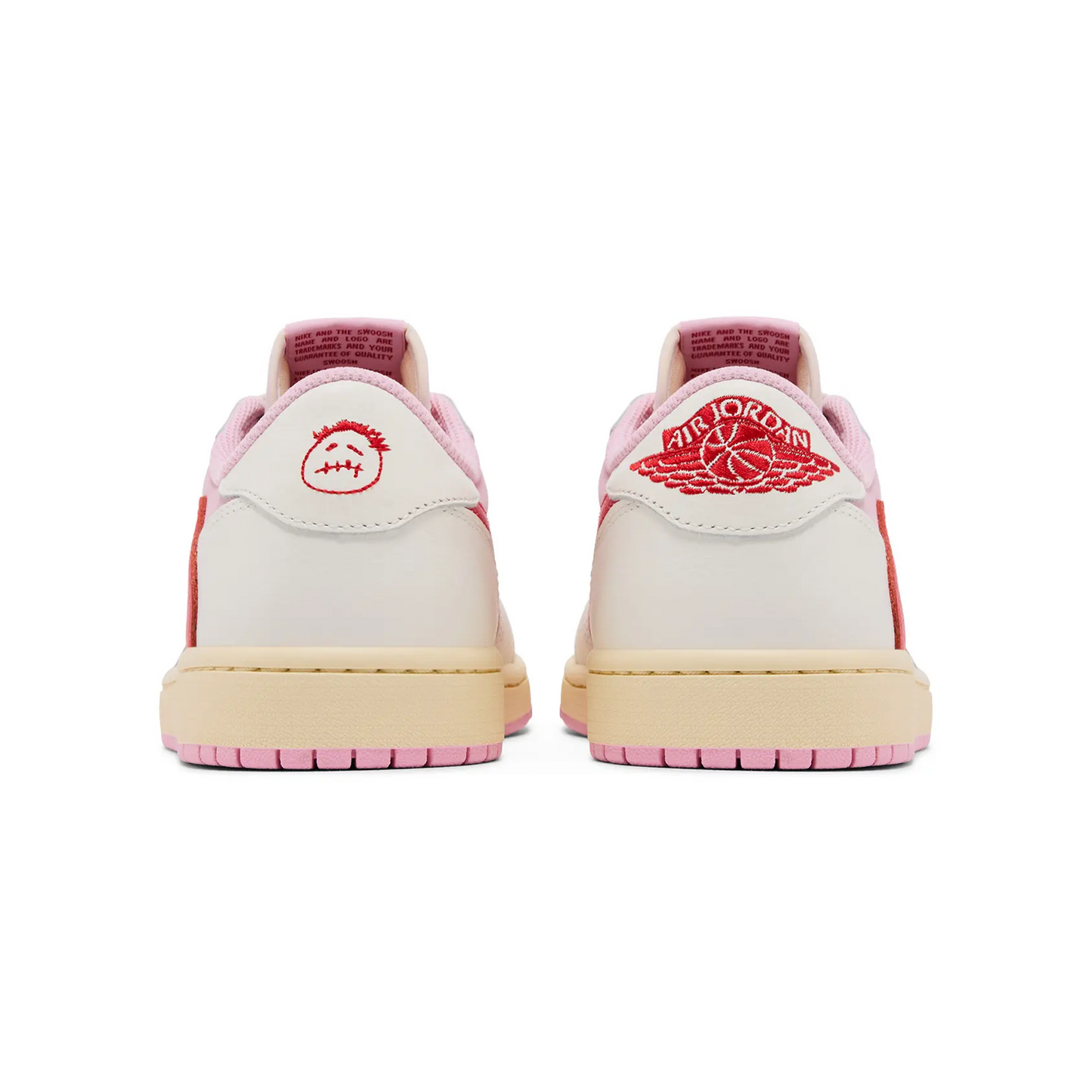 Jordan 1 Retro Low OG SP Travis Scott Sail Tropical Pink