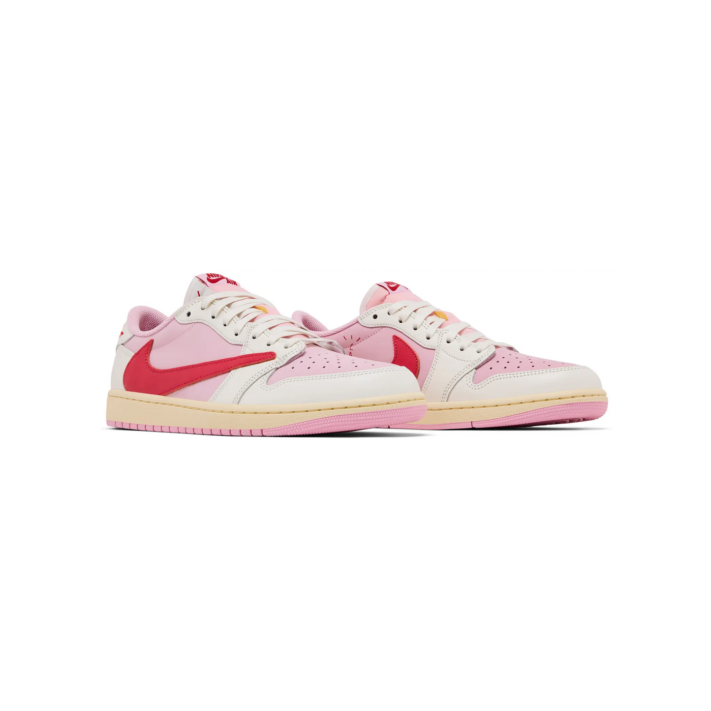 Jordan 1 Retro Low OG SP Travis Scott Sail Tropical Pink