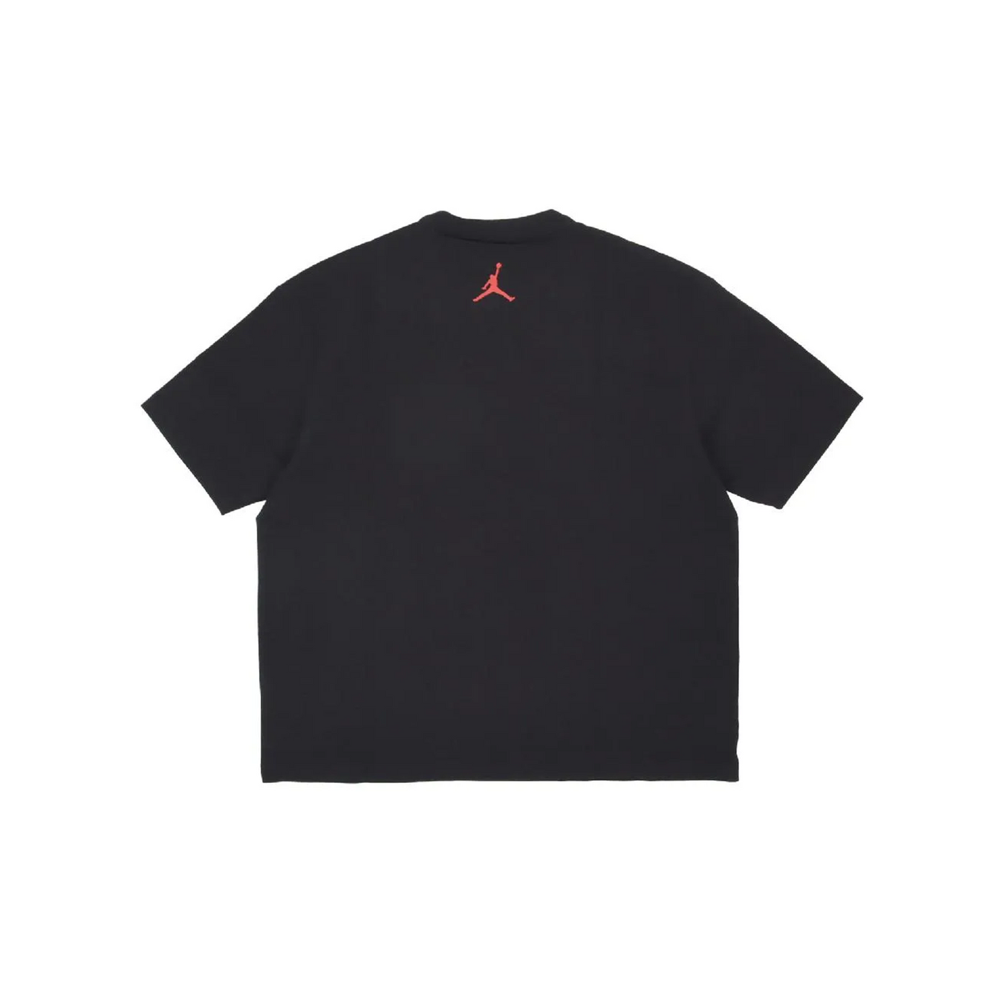 Jordan Fire Jumpman Front Logo Tee Black (SS23)