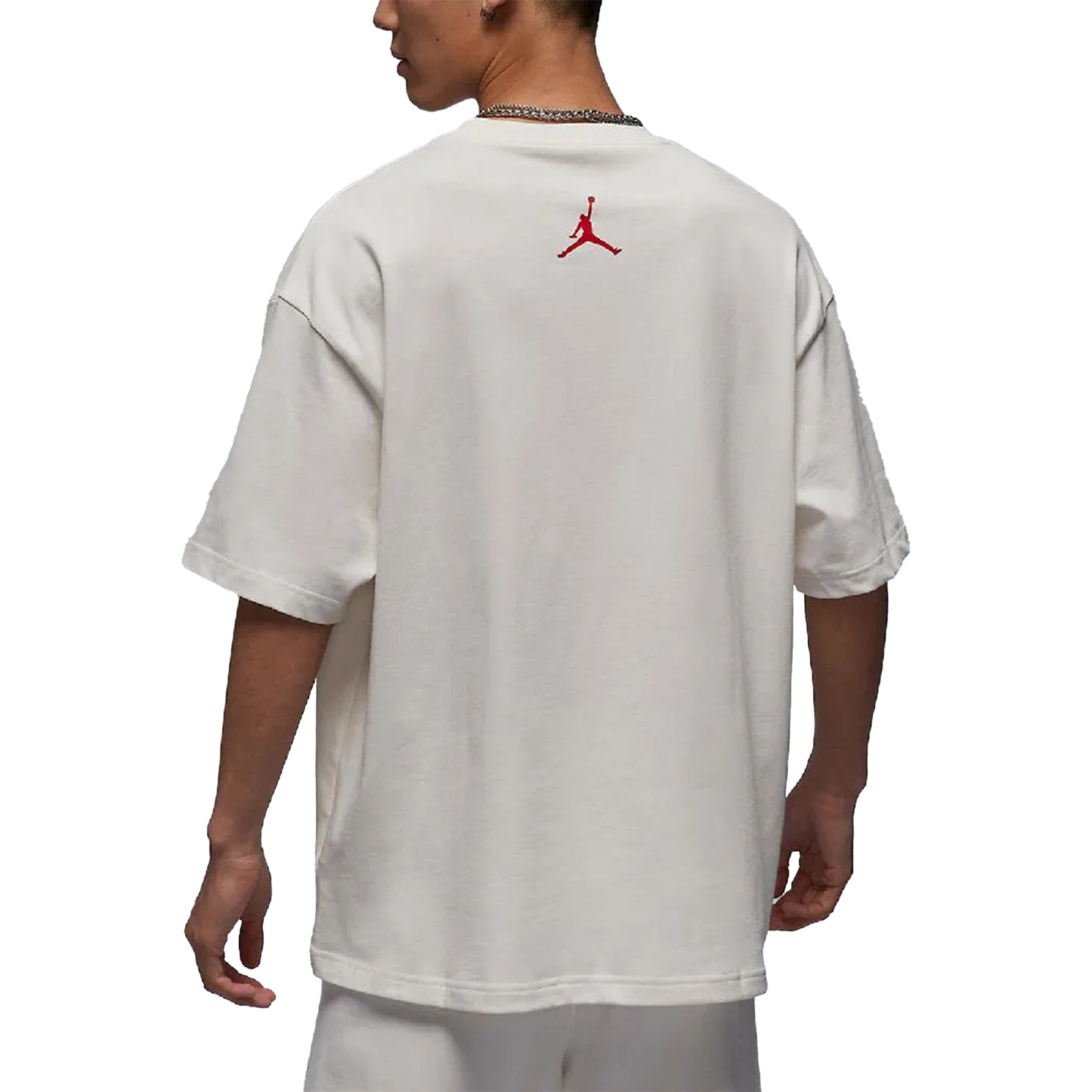 Jordan Fire Jumpman Front Logo Tee Natural (SS23)