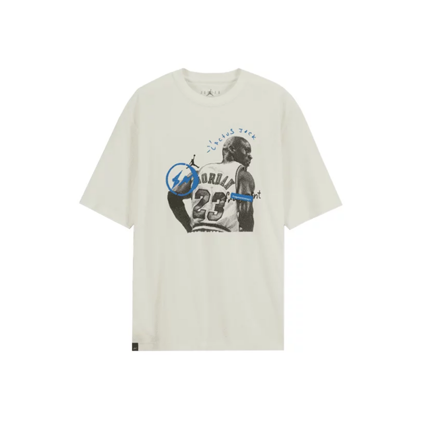 Jordan x Travis Scott x Fragment Tee White SS21 STEALPLUG KL