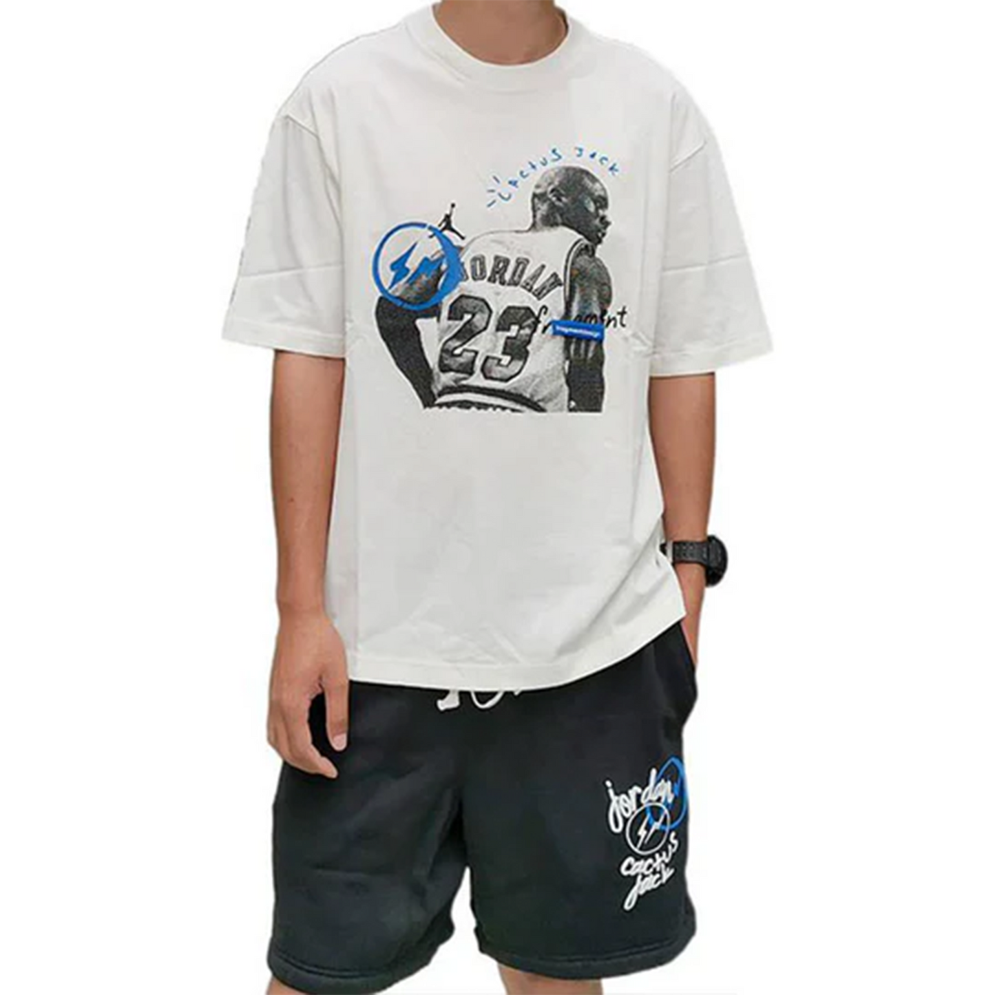 Jordan x Travis Scott x Fragment Tee White (SS21)
