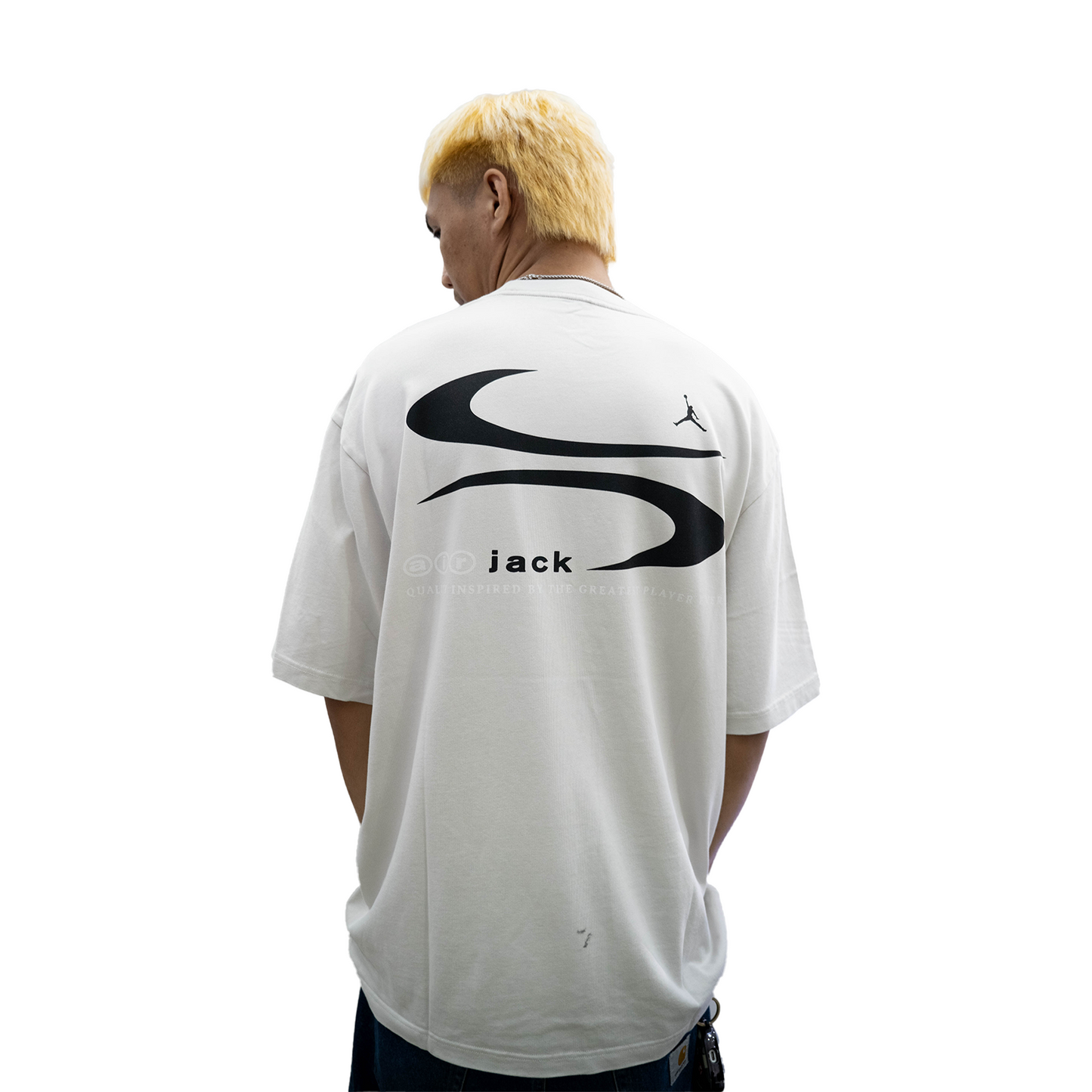 Jordan x Travis Scott Cactus Jack Jumpman Jack Air Tee Sail (SS24)