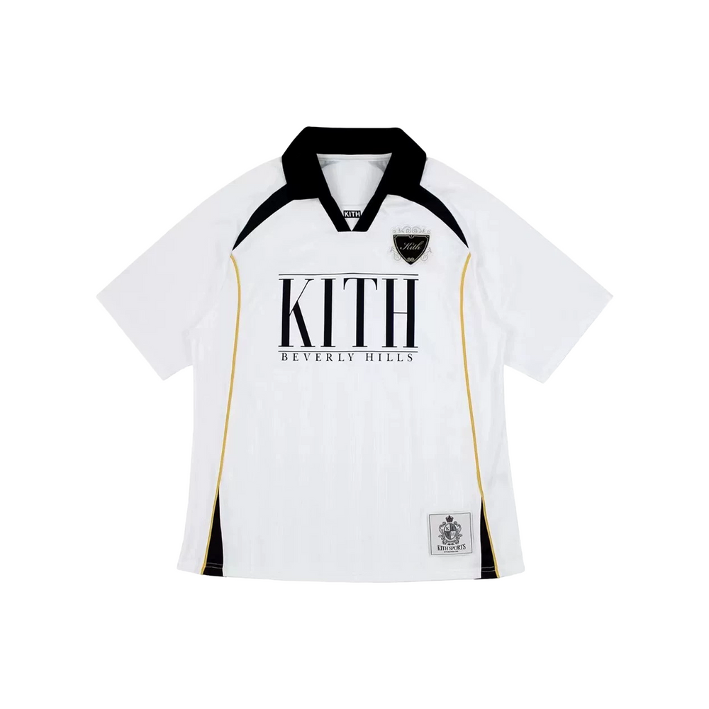 KITH Beverly Hills Exclusive Soccer Jersey White (SS25)