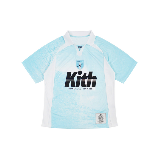 KITH Hawaii Exclusive Soccer Jersey Baby Blue (SS25)