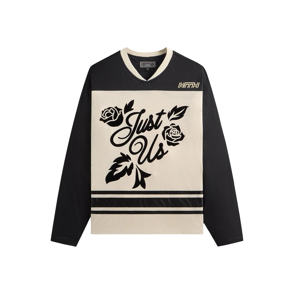 KITH Malik Long Sleeved Mesh Jersey Sandrift (FW25)