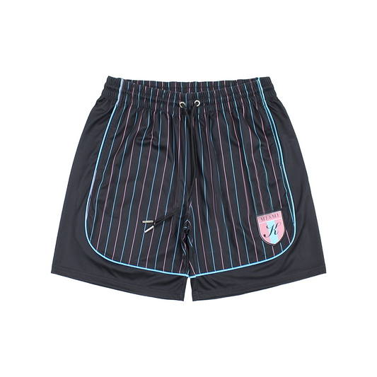 KITH Miami Exclusive Soccer Shorts Black (SS25)