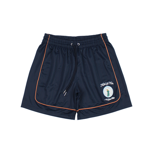 KITH New York City Exclusive Soccer Shorts Navy (SS25)