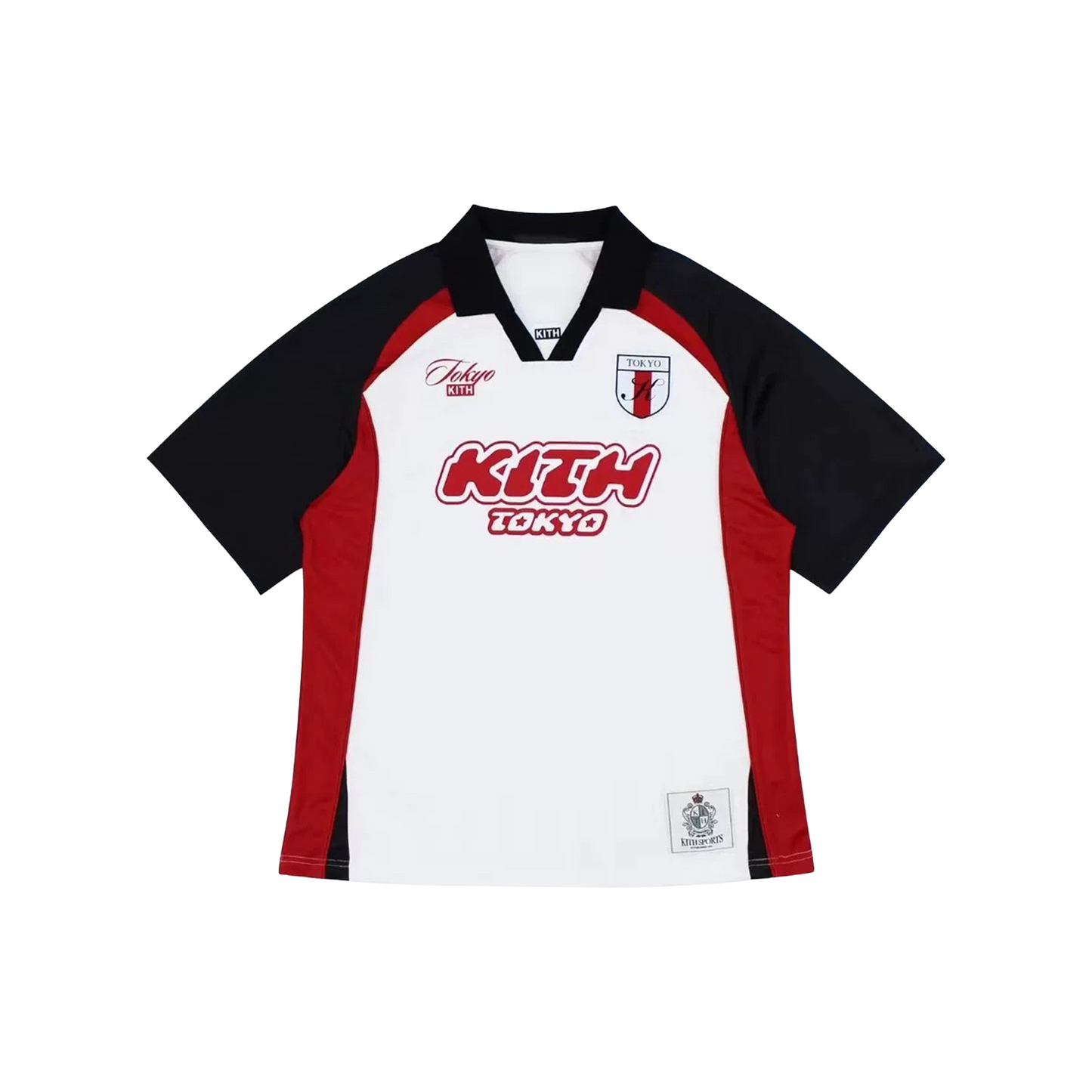 KITH Tokyo Exclusive Soccer Jersey White (SS25)
