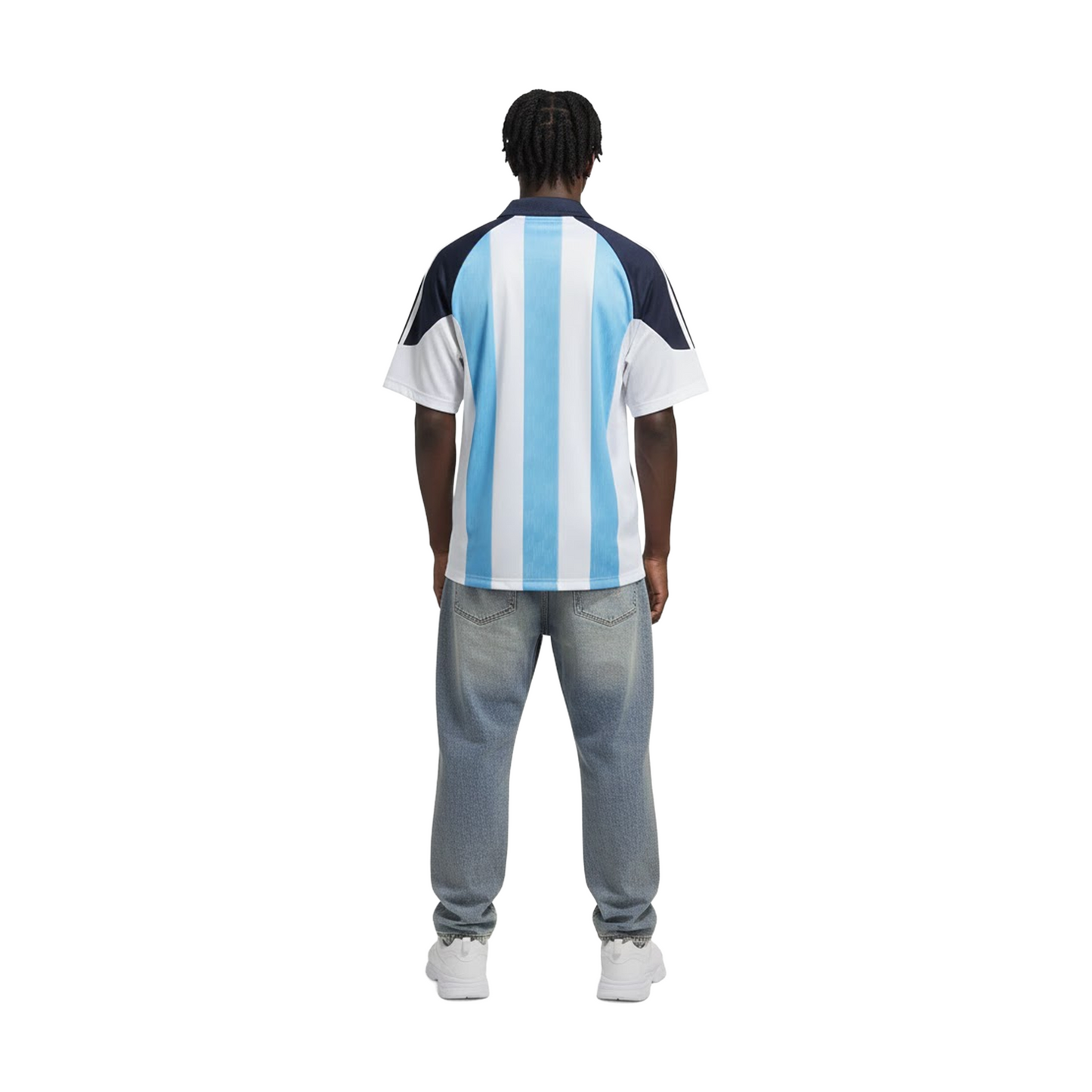 KITH for adidas Football ESPN Jersey White/Blue (FW25)