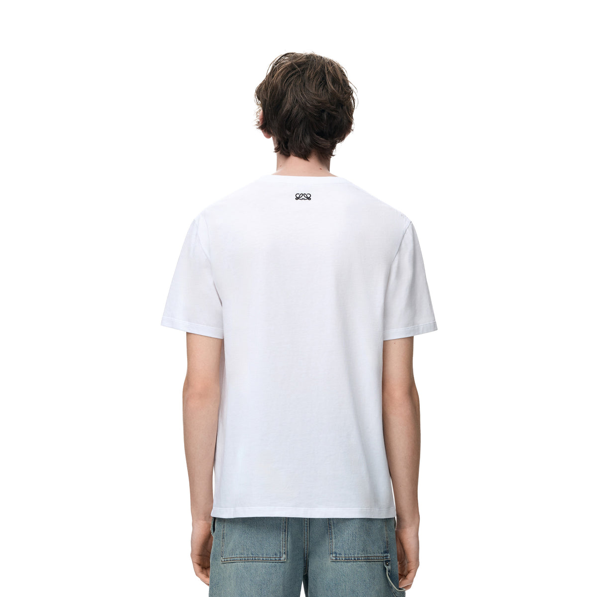 LOEWE 180th Anniversary Capsule Relaxed Fit Tee White (SS26)