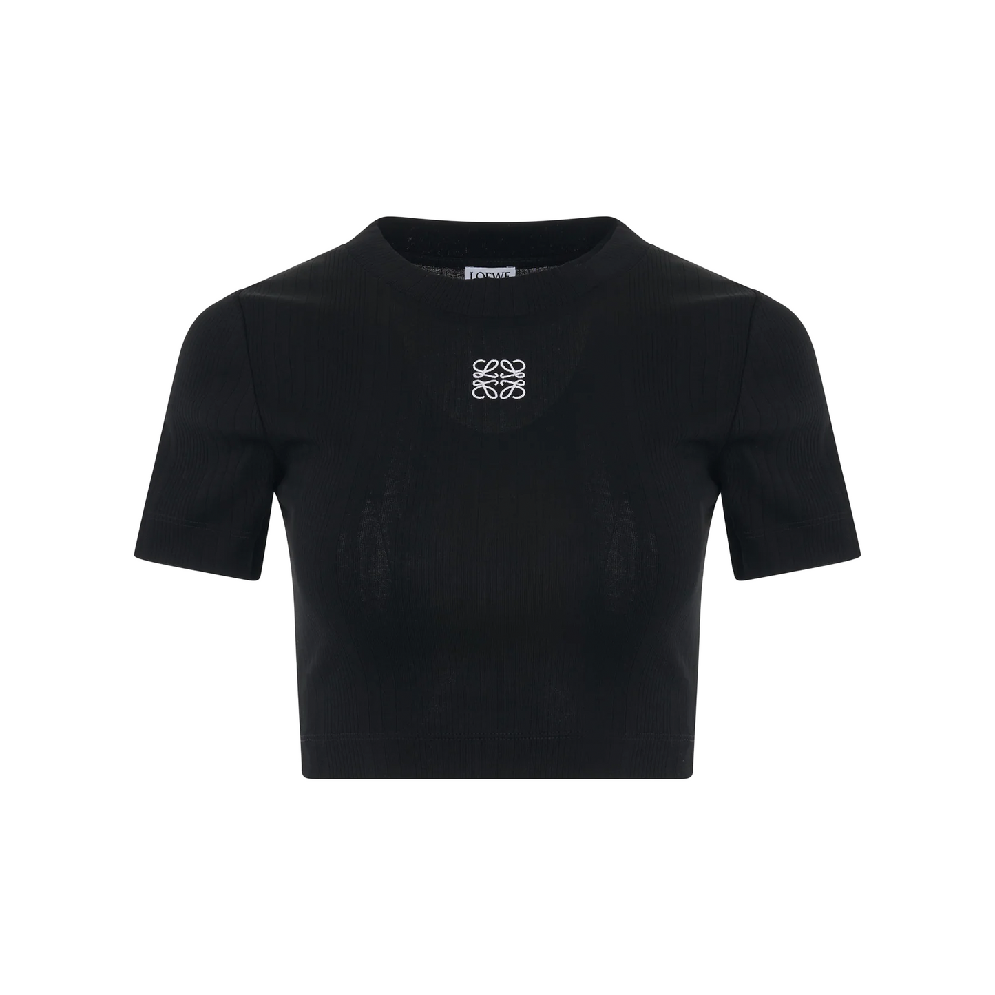 LOEWE Anagram Cropped Top Black (SS23)