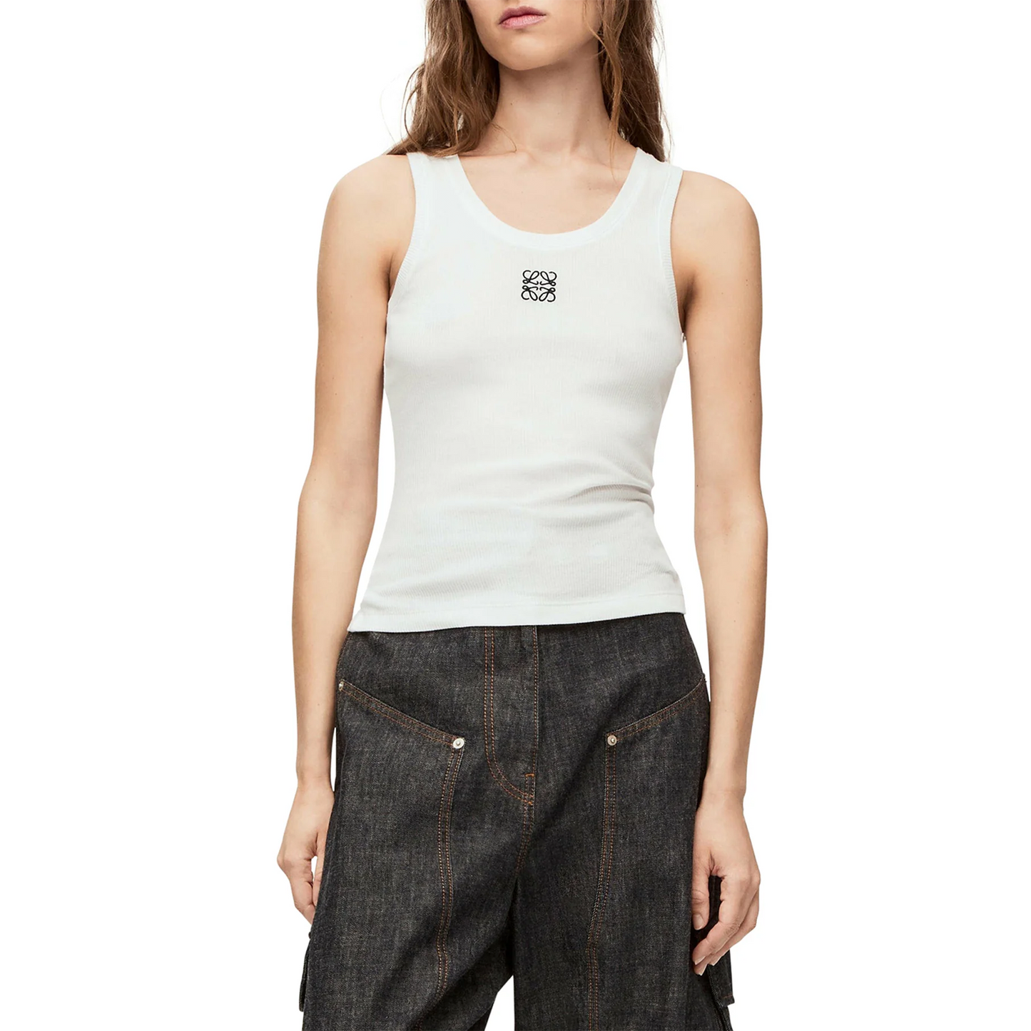 LOEWE Anagram Tank Top White (SS23)