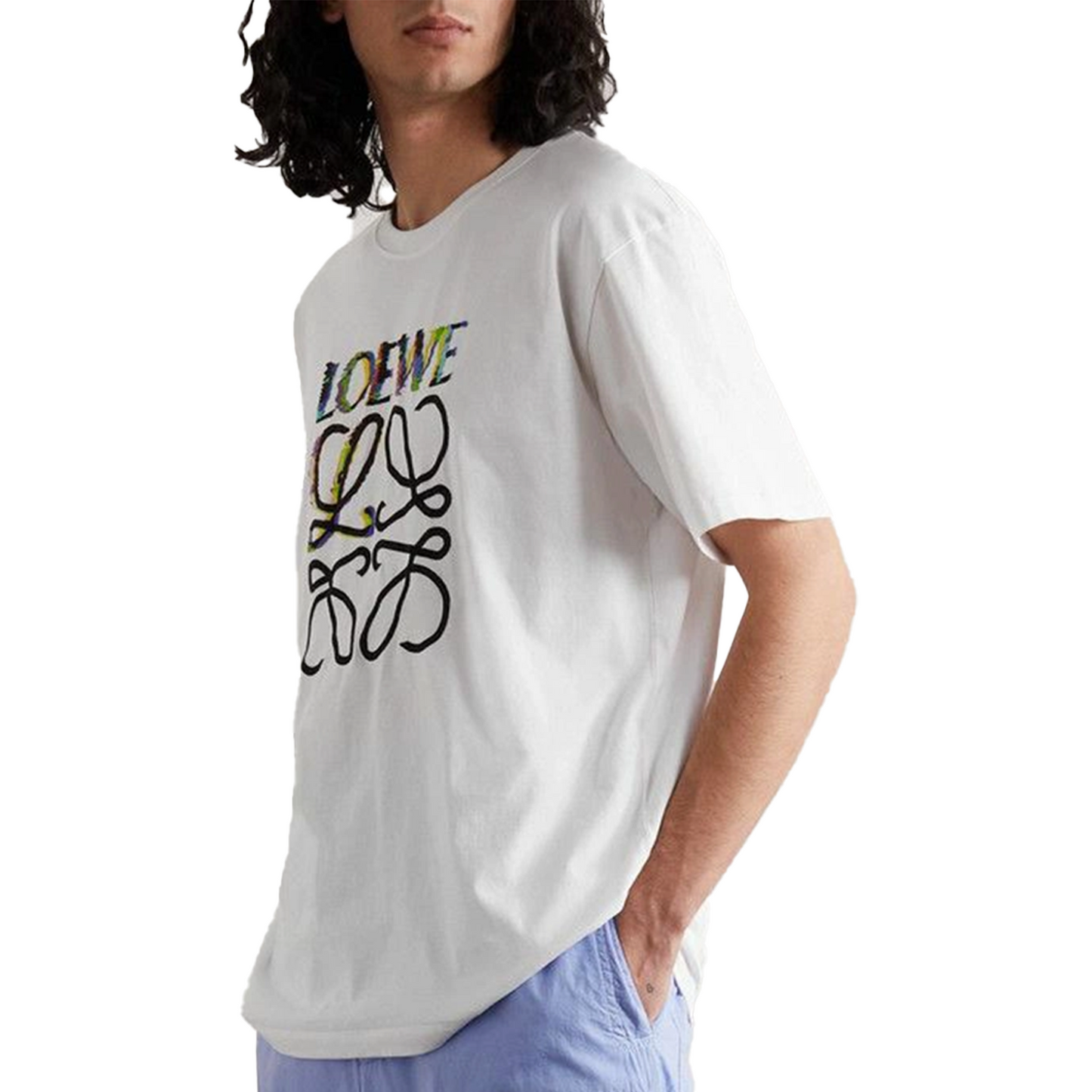 LOEWE Glitch Anagram Tee White (SS23)