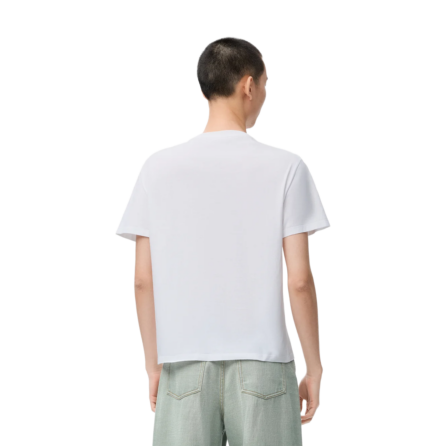 LOEWE Anagram Pocket Relaxed Fit Tee White (FW23)