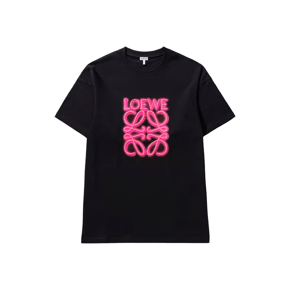 LOEWE Neon Tee Black